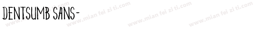 dentsuMB Sans字体转换